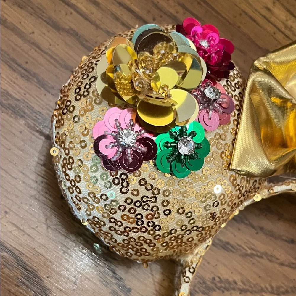 Disney Minnie Mouse Ears headband with‎ sequins and embellishments